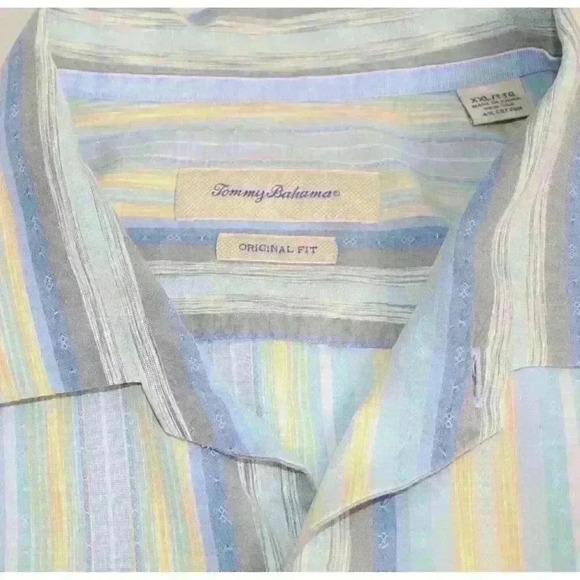 Tommy Bahama Men's Silk Blend Original Fit Relaxed Casual Tropical Shirt Sz. 2XL - Picture 6 of 16